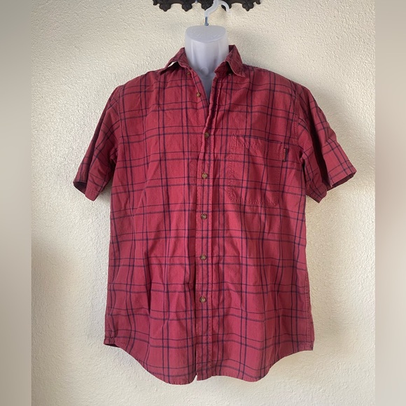 WOLVERINE mens short sleeve button down.‎ - Picture 1 of 8